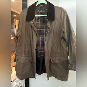 Barbour Beadnell Jacket - US 12 - Brown